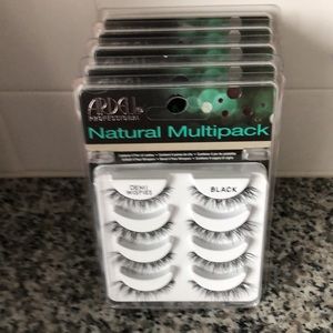 NIB! 5 Packs/20 Pairs! Ardell Prof. Nat. Multipack Demi Wispies Makeup Category